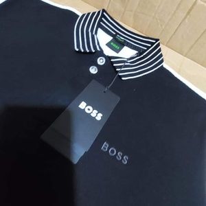 Hugo Boss pima cotton polo shirt/ extra large/ regular fit/ Authentic/boss log